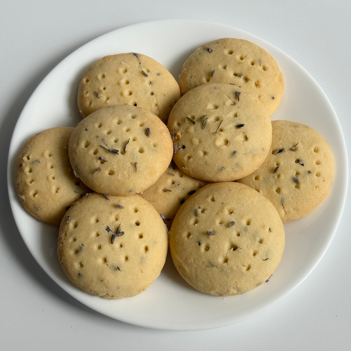 Lemon Lavender Shortbread