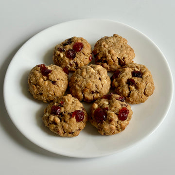 Oatmeal Cranberry White Chocolate Cookies